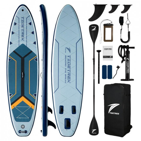 Сапборд TIDETREK SUPTT72F (350*89*15) синий с двойным веслом, код 78945