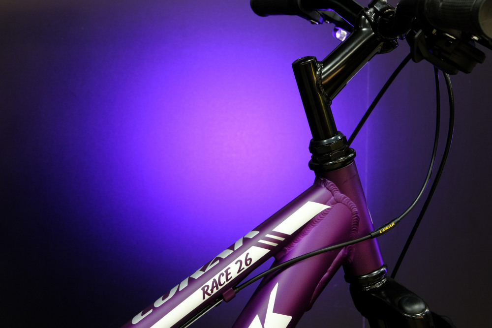 Lorak Race 26 Матовый Фиолетовый/Белый 13р (на рост 130-148)