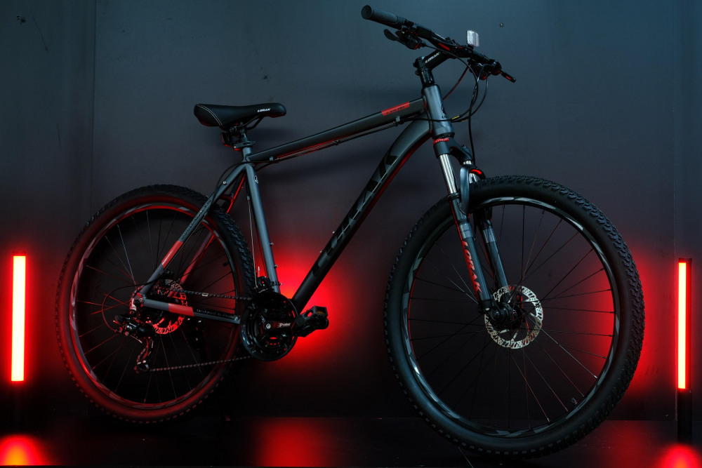 Lorak LX5 HD Матовый Чёрный/Серый рама 17 (на рост 155-173)