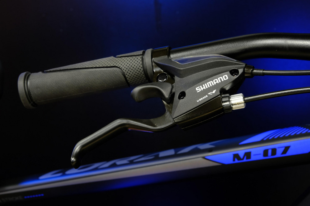 LORAK M-07 Prom Матовый Чёрный/Синий 21р (на рост 183-190)