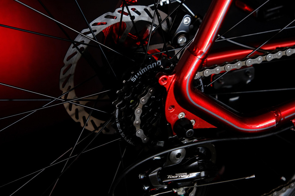 Lorak M-04 Prom Красный/Чёрный 19р (на рост 171-182)