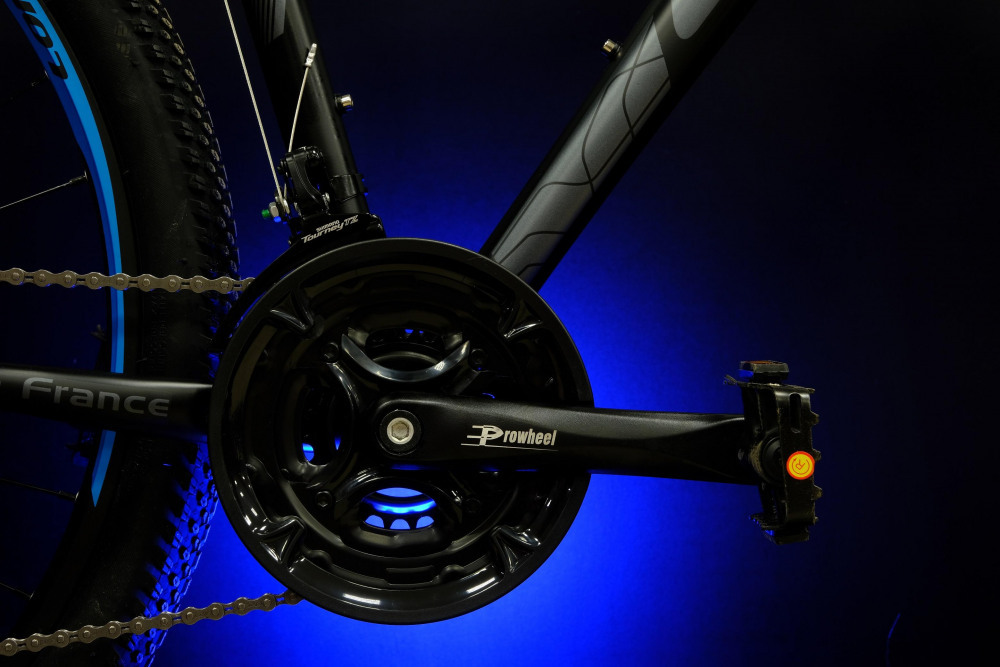 Lorak 1.0 Матовый Чёрный/Синий рама 19 (на рост 171-182) (27.5)