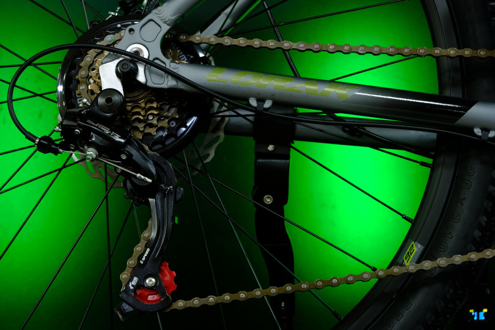 LORAK MAX 150 Матовый Серый/Зелёный 17р (на рост 155-173)